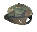 LACED PUFF STITCH HAT - CAMO