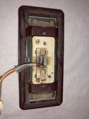 1995-1999 Chevrolet truck used maroon dome lamp asm